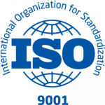 We are an ISO 9001 certified company.